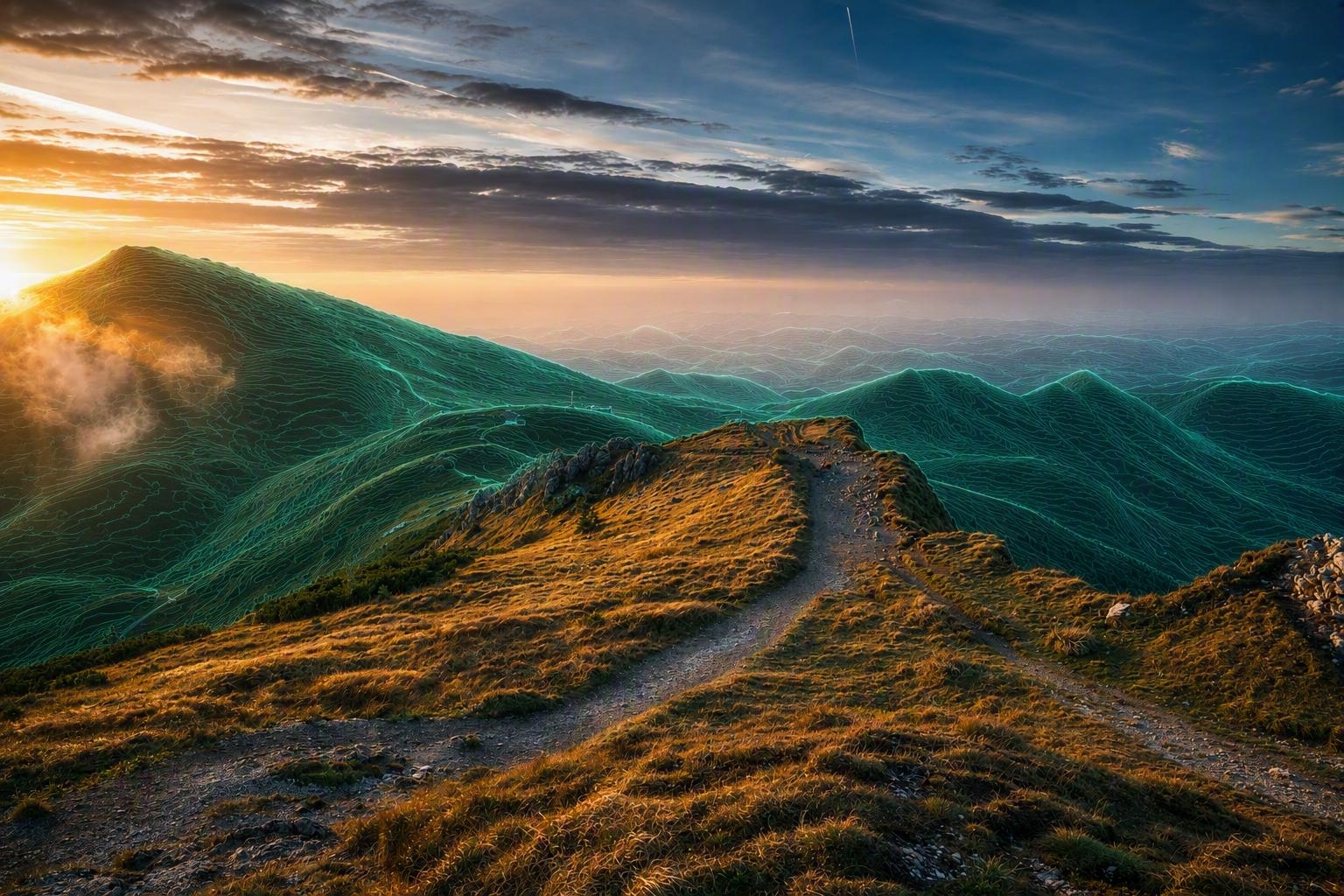 Security Journey Mountains